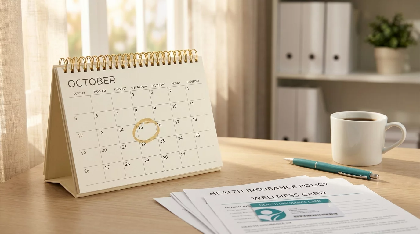 Calendrier avec date activation mutuelle surlignee